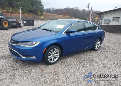 2015 Chrysler 200 Limited from USA, damaged, VIN 1C3CCCAB0FN603455